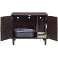 thumbnail image 5 of Penn-Plax Disney Cat Cabinet with Scratcher Area – Great for Hiding Messes – Espresso, 5 of 5