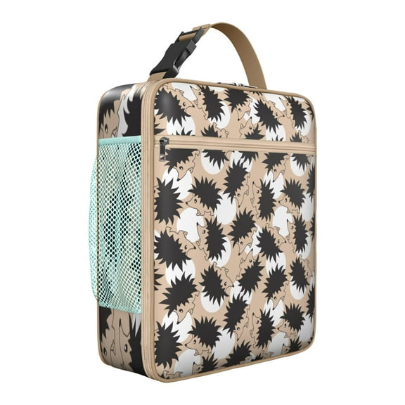 Premium Insulated Hedgehog Lunch Box for Men & - Reusable Lunch Bag with,Hour Temperature Retention, Compact & Lightweight Design for Office, Work, Picnic, Travel - Durable Lunch Tote for Adults.