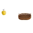 thumbnail image 1 of Escultura De Fruta De Porcelana, Adorno Coleccionable, Estatua De Mesa, Decoración Geométrica Para Festivales, Oficina, Cesta De Mimbre Tejida, Cuenco Ovalado, Organizador De Cocina, Bandejas, 1 of 8
