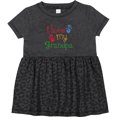 thumbnail image 3 of Inktastic I Love My Grandpa Girls Baby Dress, 3 of 5