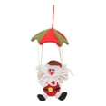 thumbnail image 2 of Decoración navideña de muñeco de nieve con paracaídas, decoración navideña con paracaídas, decoración navideña con paracaídas, decoración navideña con paracaídas de Papá Noel, muñecos de anciano, 2 of 12