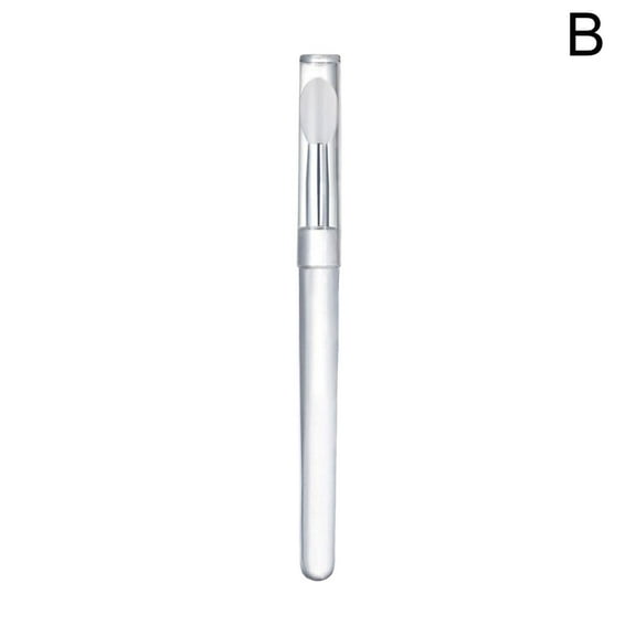 Women Portable Silicone Mini Lip Balm Brushes Lip Makeup Applicator Mask G8H7