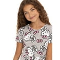 thumbnail image 5 of Hello Kitty Girls' Allover Print Dress with Short Sleeves, Sizes 4-12, 5 of 8