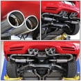 thumbnail image 4 of DNA Motoring For 97-04 Chevy Corvette C5 Z06 LS Quad 4.25" Oval Muffler Tip Catback Exhaust System, 4 of 10