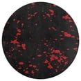 thumbnail image 3 of Blood Round Carpet Circle Rug Outdoor Patio Area Rug Washable Large Area Rugs Hallway Room Decor Fitness Mats, 3 of 8