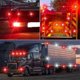 thumbnail image 5 of 4 Pack Led Side Marker Lights, 12-24v White Red Double Sided Warning Lamp, Truck Trailer Parking Light Clearance Lights, 5 of 5
