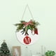 thumbnail image 5 of Cartel De Puerta De Madera De Mano De Ladrón De Navidad, Colgante De Guirnalda De Decoraciones Navideñas Para Paredes, Puertas Y Ventanas Inevent HA038514-00, 5 of 6
