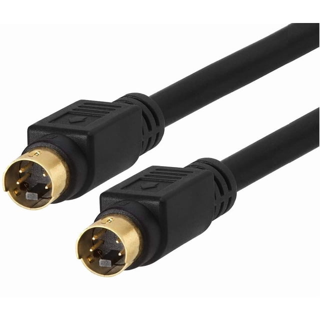 Cable S-Video BRENDAZ 15 m Chapado en Oro 4 Pines