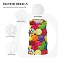 thumbnail image 3 of Rocae Brightly Colored Cupcakes for Men's Basketball Jersey Lightweight and Breathable Athletic Tank Top,Quick-Drying Sports Jersey Large, 3 of 9
