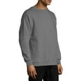 thumbnail image 4 of Hanes Men's and Big Men's Ecosmart Fleece Sweatshirt, up to Size 5XL, 4 of 7