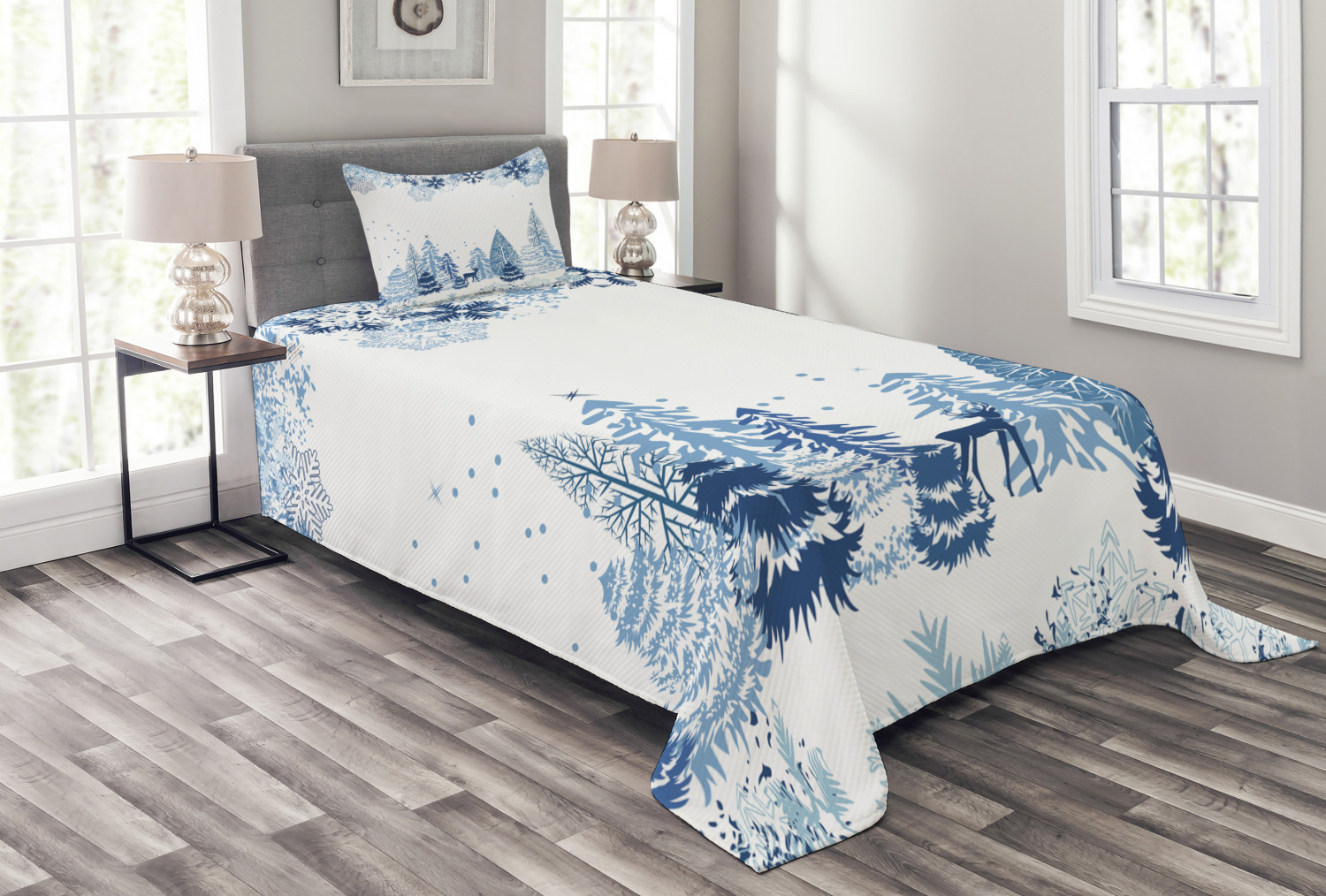 honeycomb coverlet