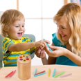 thumbnail image 4 of Montessori Toys Soarly, clasificador de colores de madera para niños de más de 18 m, 4 of 8