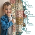 thumbnail image 3 of Pioneer Flower Floral Print Pattern Teens Curtains,Teens Insulated Curtains Set Of 2,Bedroom Essentials,Toddler Room Decor 42"x84", 3 of 5