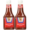 Brooks Rich & Tangy Ketchup 24oz - Total 6 Bottles