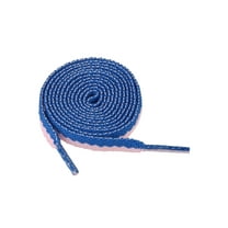 INSPIRE CHIC 2 pairs Flat Shoe Laces 2 Colors Mix Athletic Shoelaces 3/8" Wide for Sneakers 120cm/47.2" Royal Blue Pink