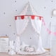 thumbnail image 2 of Jugeute Princesa de Interior Colgante con Cortina de Paño Dosel de Privacidad para Niño Bebé CUTICAT Kids Play Tent, 2 of 8