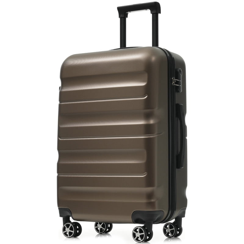 Alikpop 6-Piece ABS Hardside Luggage Set, Lightweight Suitcases with Spinner Wheels, Carry-On & Checked Bags
