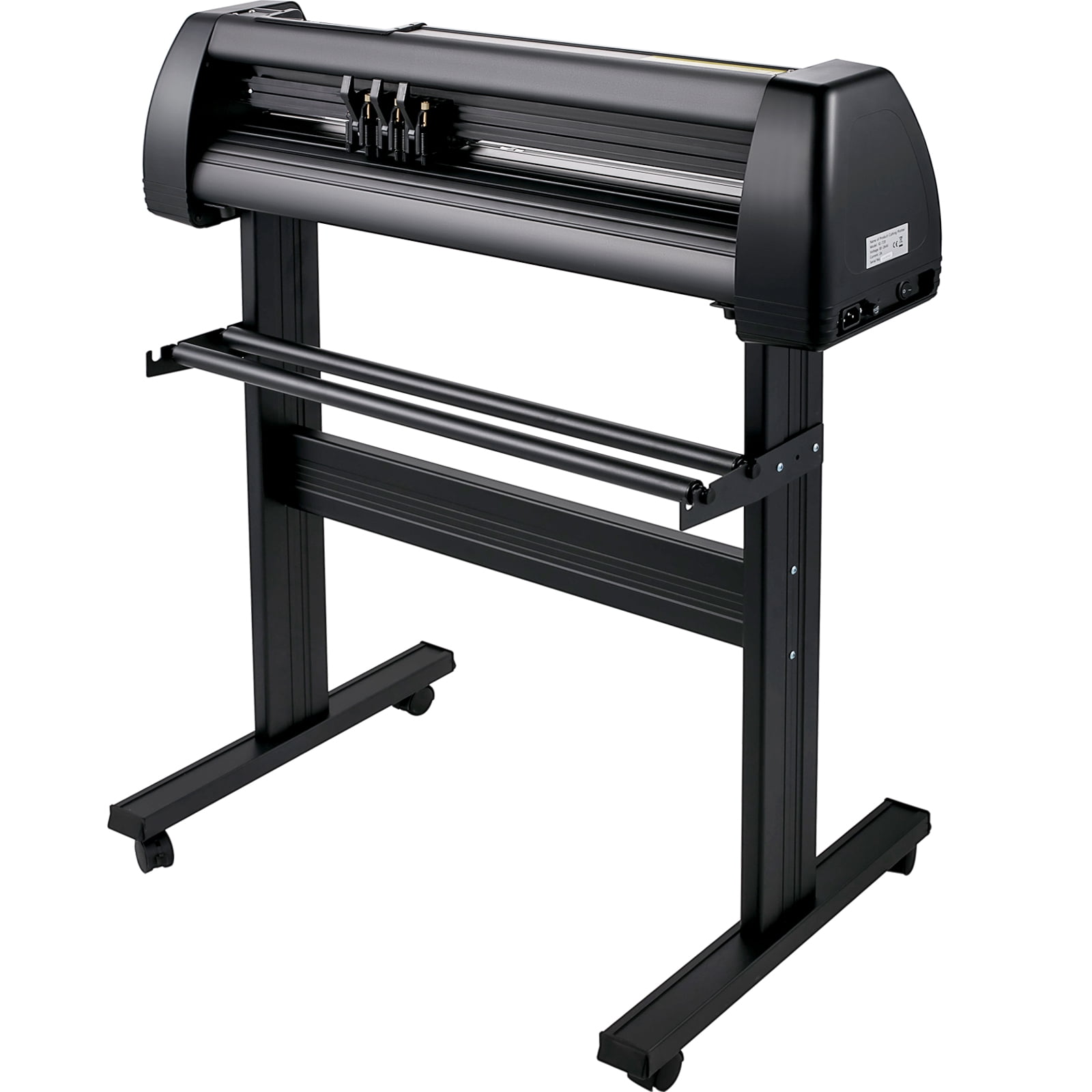 SKYSHALO Vinyl Cutter Machine, 720mm Vinyl Printer, 28 inch Plotter Printer U-Disk with Sturdy Floor Stand Vinyl Cutting Machine Adjustable Force and Speed for Sign Making Plotter Cutter Machine