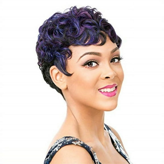 it's a wig synthetic hair wig nuna (612 - pale blonde)