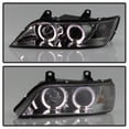 thumbnail image 7 of AKKON - For BMW E37 Z3 Coupe Halogen Type Smoked Smoke Dual LED Ring Projector Headlights Lamps Replacement Set, 7 of 7