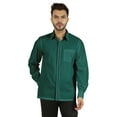 thumbnail image 1 of Bestman Solid Formal Shirt For Mens Button Down Shirt Front Patch Pocket Office Wear, 1 of 7