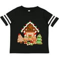 thumbnail image 3 of Inktastic Gingerbread House Christmas Boys or Girls Toddler T-Shirt, 3 of 5