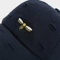 thumbnail image 5 of Jinhomg Cute Baseball Caps for Women 2025 Funny Bee Embroidered Holiday Hats Lightweight Adjustable Cotton Distressed Hat Insect Honey Seasonal Sale Navy Free Size, 5 of 6