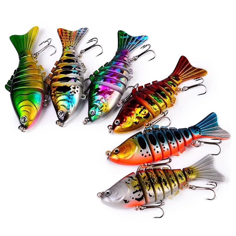Fishing Lures Crankbaits Bass Minnow Crank Multi Jointed Baits Swimbait