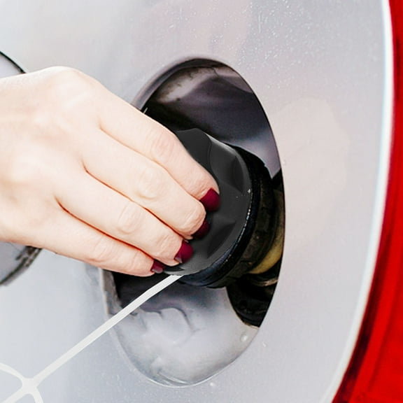 LEORX Gas Cap for Lawn Mower Fuel Cap Black PP 1Pcs Designed for Garden Tools and Outdoor Tasks