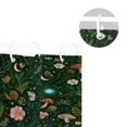 thumbnail image 5 of Yayeee Shower Curtain with Hooks 72"x72" Waterproof Fabric Bathroom Hanging Decor, Green Forest Pattern, 5 of 5