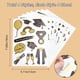 thumbnail image 2 of Juego de 184 pegatinas autoadhesivas con temática de graduación para sellar sobres., 2 of 7