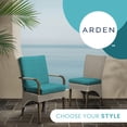 thumbnail image 3 of ARDEN Basics Outdoor Seat Pad Cushion, 17 x 17, Water Repellent and Fade Resistant, Luna Geometric, 3 of 9
