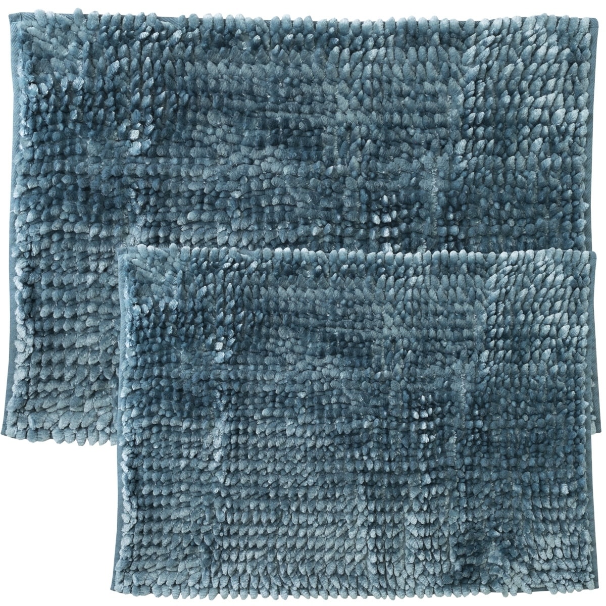 small grey bath mat