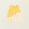 thumbnail image 2 of KAOOCXU Girl New Dress Patchwork Sleeveless O-Neck Simple Stylish Dresses Summer Cotton Sundress Kids Durable Playsuit Sunsuit Clothes, 2 of 9