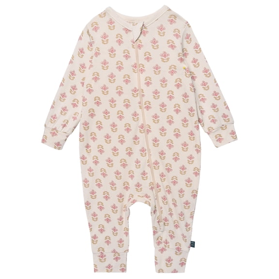 Modern Moments by Gerber Baby Neutral Super Soft Viscose Two-Way Zip Coverall, Sizes Newborn - 24 Months