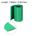 thumbnail image 3 of Heat Shrink Tubes 80mm Flat Width Wrap for Three 18650 1 Meter Green, 3 of 4