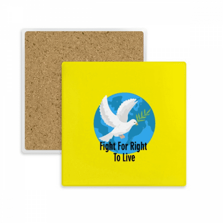 

Independent American Right Freedom Life Coaster Cup Mat Mug Subplate Holder Insulation Stone