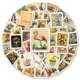 thumbnail image 1 of Sellos postales vintage, 50 unidades, estilo retro renacentista, 1 of 2