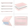 thumbnail image 5 of Mosiso Case for MacBook Air 13.6 inch Case 2025-2022 M4 A3240 M3 A3113 M2 A2681, Protective Plastic Hard Shell Case Cover, Chalk Pink, 5 of 6
