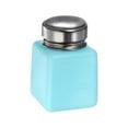 thumbnail image 3 of Disolvente Alcohol Dispensador 120ml(4oz) Empujar Abajo Líquido Dispensador Bomba con Sellado Inoxidable Acero Tapa para Acetona Limpiador Esmalte Removedor, Azul, 3 of 6