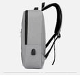 thumbnail image 4 of Men's Large USB Laptop Backpack Outdoor School Commuter Travel Daypack Back to School Backpack for Men, 4 of 4