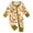 Green, variant on Romper For Boys Baby Halloween Clothes Newborn Long Sleeve Pumpkin Print Zipper Playsuit Outfits Jumpsuits 3 Months-6 Months