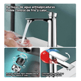 thumbnail image 4 of Llaves Para Lavabo  Lab.G Grifo Baño Llave Monomando Mezcladora plata, 4 of 4