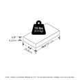 thumbnail image 2 of Furinno TANNA 15-Inch Wall Mounted Floating Display Shelves in White Set of 2, 2 of 6