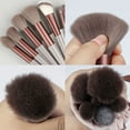 thumbnail image 3 of 8-13PCS Makeup Brushes Set Fluffy Soft for Beauty Cosmetics Foundation Blush Powder Eyeshadow Kabuki Blending Makeup Brush Tool 13pcs Yellow Bag, 3 of 6