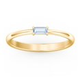 thumbnail image 2 of East-West Stackable Baguette Ring in 10K Yellow Gold, 2 of 3