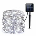 thumbnail image 7 of LINKPAL Outdoor String Lights，100 LED Solar Fairy Lights 33 feet 8 Modes Copper Wire Lights Waterproof Outdoor String Lights for Garden Patio Gate Yard Party Wedding Indoor, 7 of 7