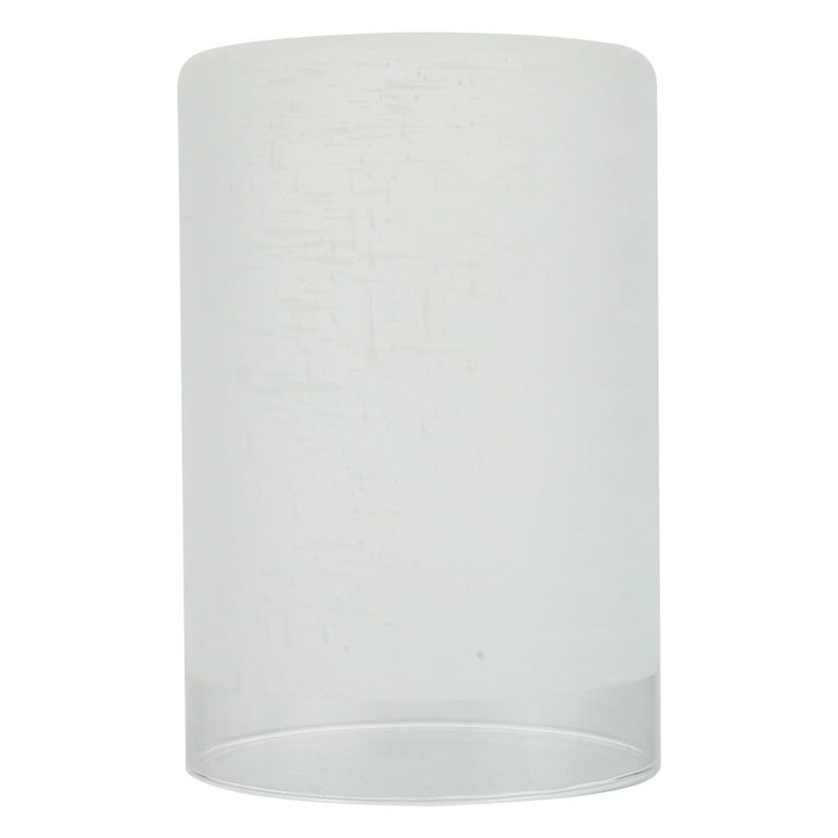Frosted glass lampshade deals