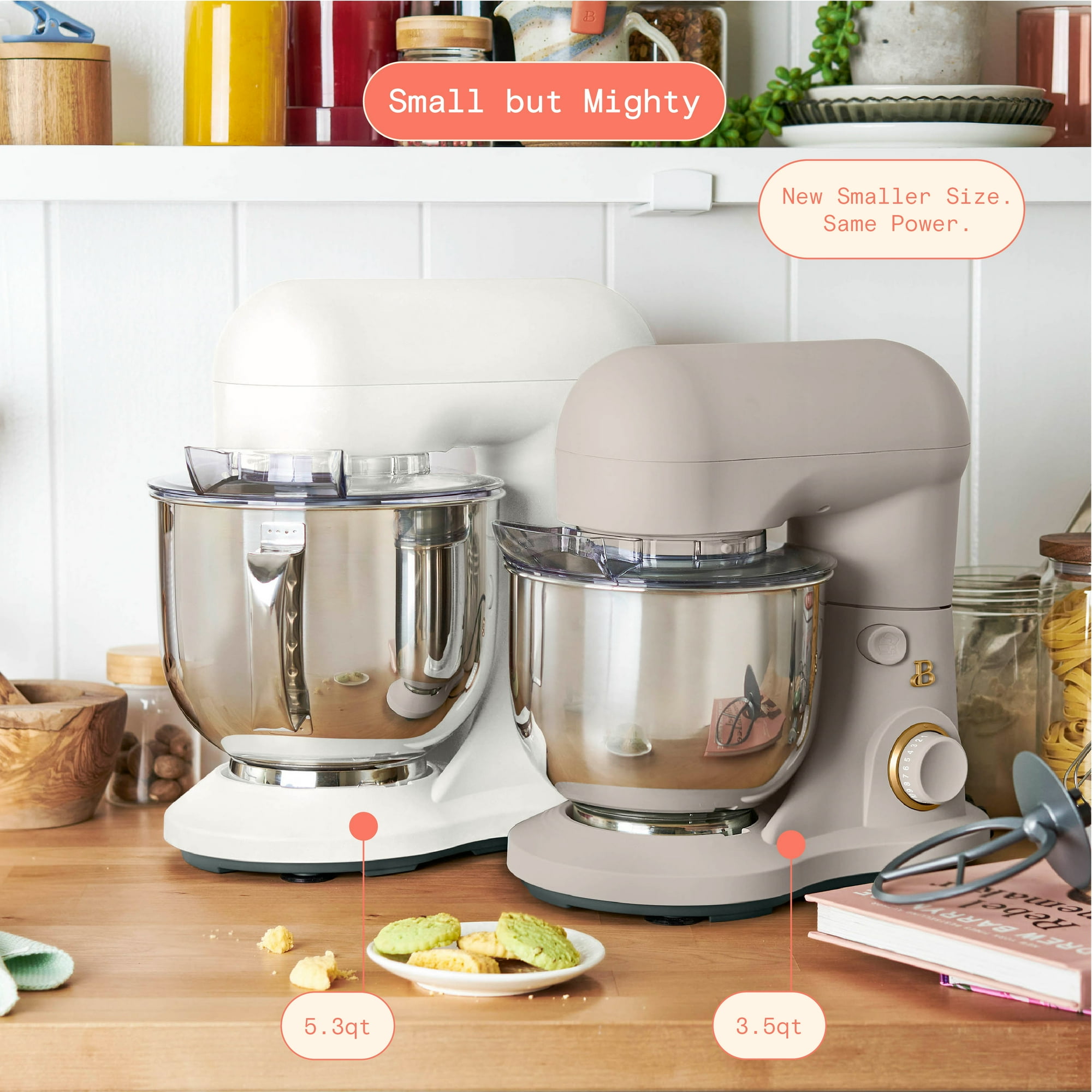 3.5 Qt Stand Mixer, Porcini Taupe