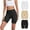 Black/White, variant on 3 Pack Slip Shorts for Women Under Dress Comfortable Smooth Seamless Boyshorts Buttlift Panties Biker Shorts